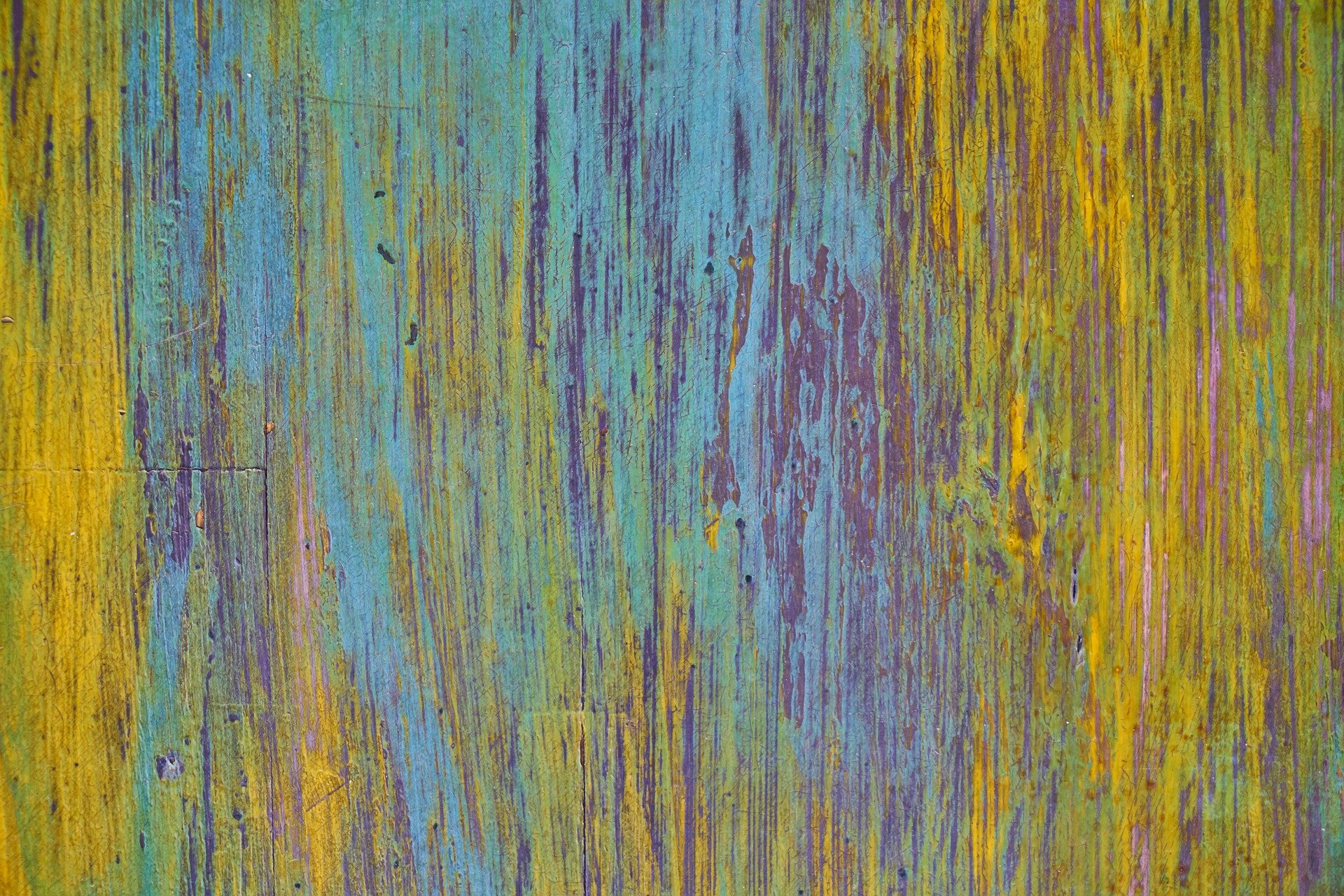 parquet peint